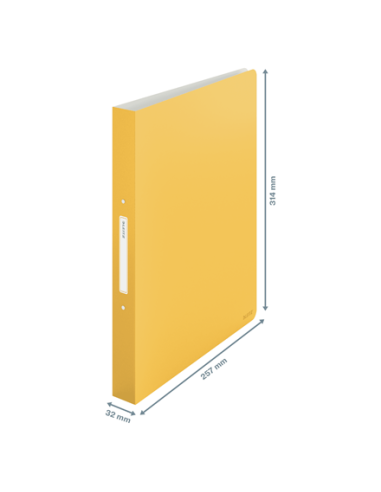 CARPETA 2 ANILLAS ACTIVE COSY AMARILLO LEITZ...