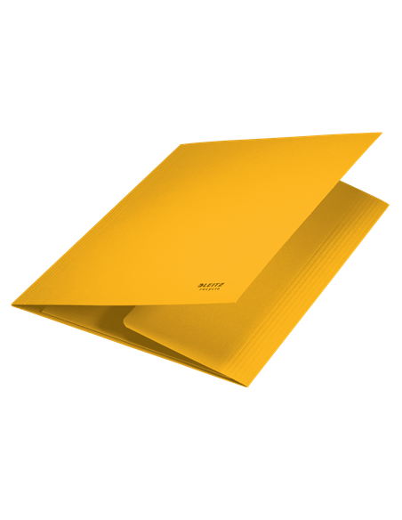 CARPETA CARTON 3 SOLAPAS A4 RECYCLE 100% AMARILLO LEITZ 39060015