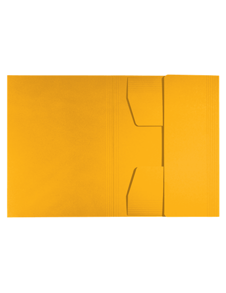CARPETA CARTON 3 SOLAPAS A4 RECYCLE 100% AMARILLO LEITZ 39060015
