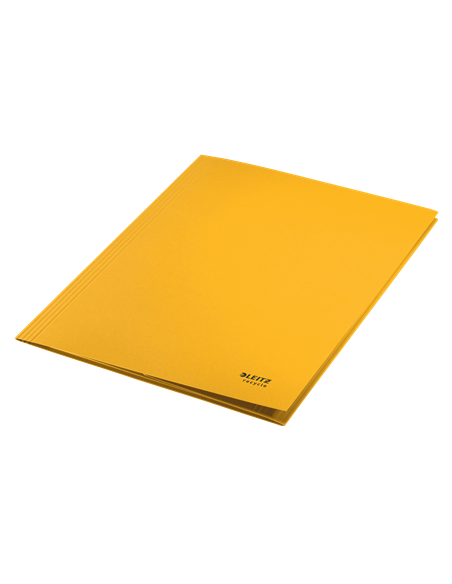 CARPETA CARTON 3 SOLAPAS A4 RECYCLE 100% AMARILLO LEITZ 39060015