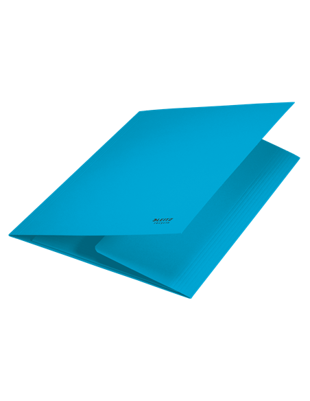 CARPETA CARTON 3 SOLAPAS A4 RECYCLE 100% AZUL LEITZ 39060035
