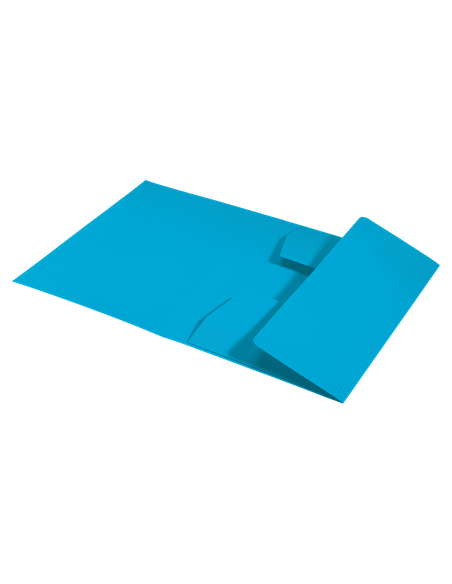 CARPETA CARTON 3 SOLAPAS A4 RECYCLE 100% AZUL LEITZ 39060035