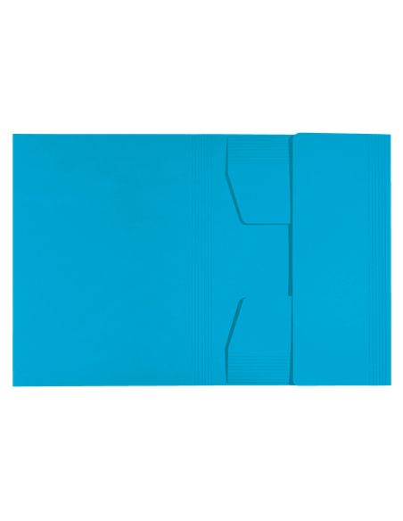 CARPETA CARTON 3 SOLAPAS A4 RECYCLE 100% AZUL LEITZ 39060035