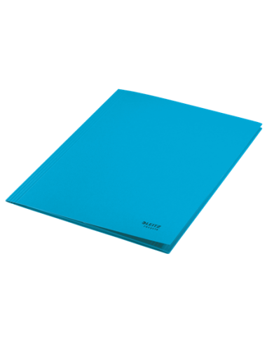 CARPETA CARTON 3 SOLAPAS A4 RECYCLE 100% AZUL...