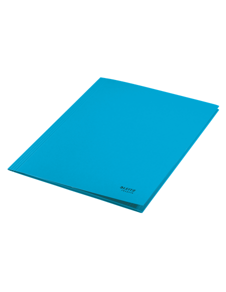CARPETA CARTON 3 SOLAPAS A4 RECYCLE 100% AZUL LEITZ 39060035