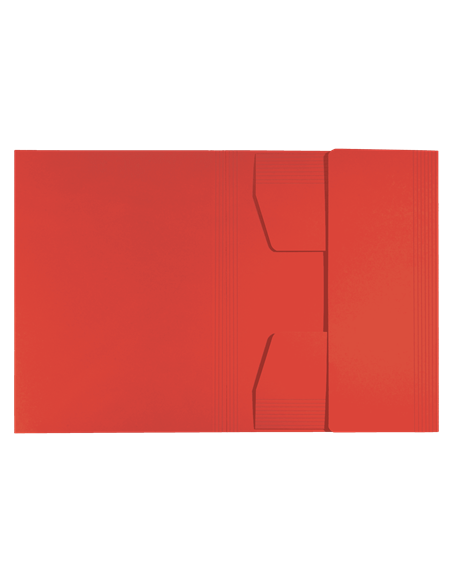 CARPETA CARTON 3 SOLAPAS A4 RECYCLE 100% ROJO LEITZ 39060025