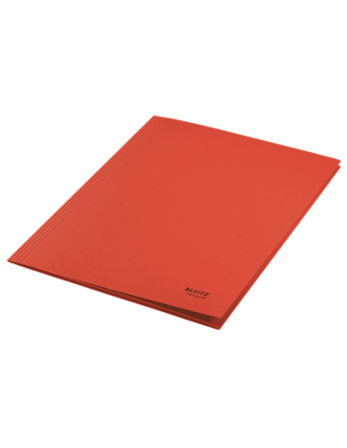 CARPETA CARTON 3 SOLAPAS A4 RECYCLE 100% ROJO...