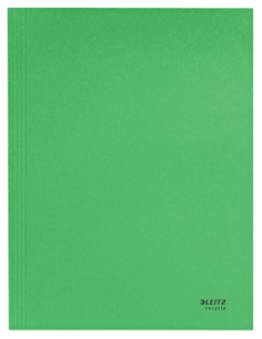 CARPETA CARTON 3 SOLAPAS A4 RECYCLE 100% VERDE LEITZ 39060055