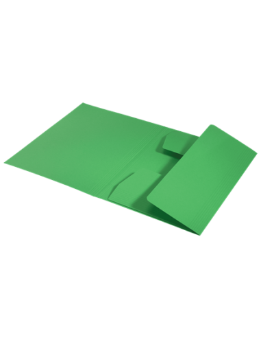 CARPETA CARTON 3 SOLAPAS A4 RECYCLE 100% VERDE...