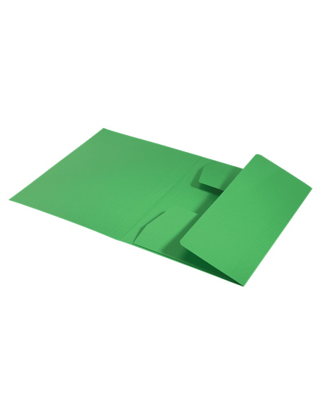 CARPETA CARTON 3 SOLAPAS A4 RECYCLE 100% VERDE LEITZ 39060055