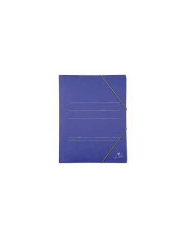 CARPETA CARTON AZUL 500 GR./M2. CUARTO GOMA SOLAPA MARIOLA 1045