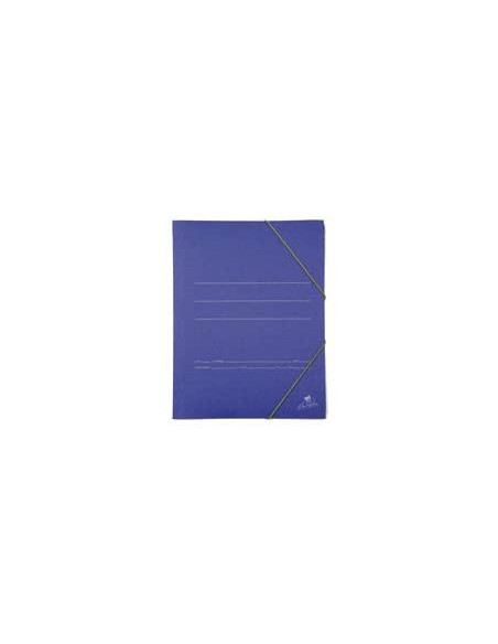 CARPETA CARTON AZUL 500 GR./M2. CUARTO GOMA SOLAPA MARIOLA 1045