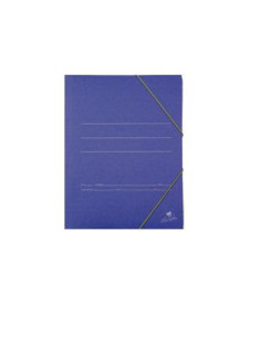 CARPETA CARTON AZUL 500 GR./M2. FOLIO GOMA SOLAPA MARIOLA 1085