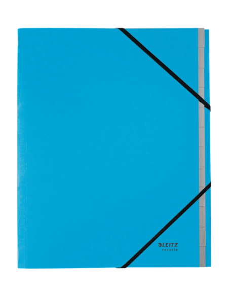 CARPETA CLASIFICADORA DE CARTON 12 POSICIONES A4 RECYCLE 100% AZUL LEITZ 39150035 CARPETA CLASIFICADORA DE CARTON 12 POSICIONES A4 RECYCLE 100% AZUL LEITZ 39150035