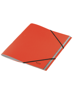 CARPETA CLASIFICADORA DE CARTON 12 POSICIONES A4 RECYCLE 100% ROJO LEITZ 39150025 2