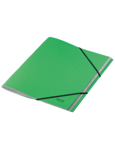 CARPETA CLASIFICADORA DE CARTON 12 POSICIONES A4 RECYCLE 100% VERDE LEITZ 39150055 2
