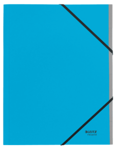 CARPETA CLASIFICADORA DE CARTON 6 POSICIONES A4 RECYCLE 100% AZUL LEITZ 39140035