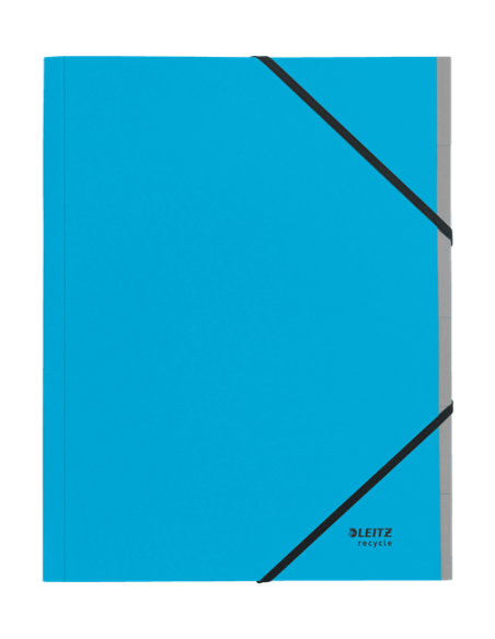 CARPETA CLASIFICADORA DE CARTON 6 POSICIONES A4 RECYCLE 100% AZUL LEITZ 39140035