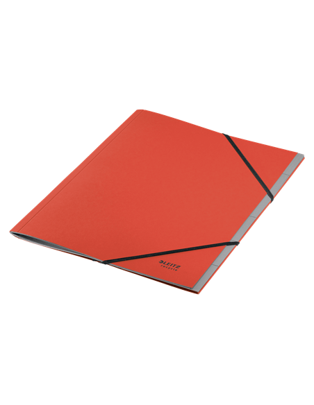 CARPETA CLASIFICADORA DE CARTON 6 POSICIONES A4 RECYCLE 100% ROJO LEITZ 39140025