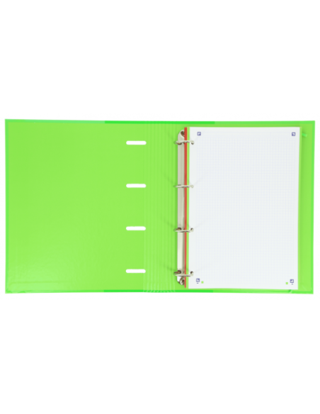 CARPETA CON GOMA EUROPEANBINDER TAPA EXTRADURA A4+ 100 HOJAS 5X5 SCHOOL SURTIDOS CLASICO CON RECAMBIO-ES OXFORD 400106676