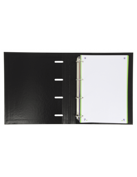 CARPETA CON GOMA EUROPEANBINDER TAPA EXTRADURA A4+ 100 HOJAS 5X5 SCHOOL SURTIDOS CLASICO CON RECAMBIO-ES OXFORD 400106676