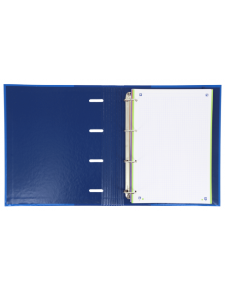 CARPETA CON GOMA EUROPEANBINDER TAPA EXTRADURA A4+ 100 HOJAS 5X5 SCHOOL SURTIDOS CLASICO CON RECAMBIO-ES OXFORD 400106676