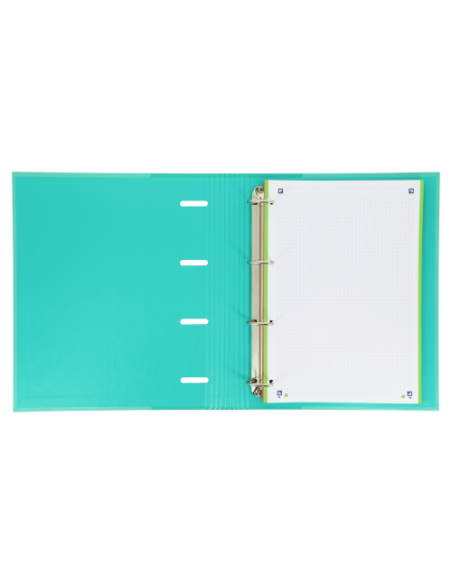 CARPETA CON GOMA EUROPEANBINDER TAPA EXTRADURA A4+ 100 HOJAS 5X5 SCHOOL SURTIDOS TEND CON RECAMBIO-ES OXFORD 400075372