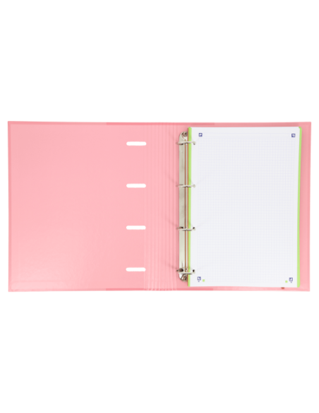 CARPETA CON GOMA EUROPEANBINDER TAPA EXTRADURA A4+ 100 HOJAS 5X5 SCHOOL SURTIDOS TEND CON RECAMBIO-ES OXFORD 400075372