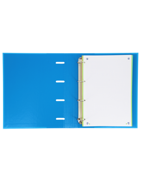 CARPETA CON GOMA EUROPEANBINDER TAPA EXTRADURA A4+ 100 HOJAS 5X5 SCHOOL SURTIDOS TEND CON RECAMBIO-ES OXFORD 400075372