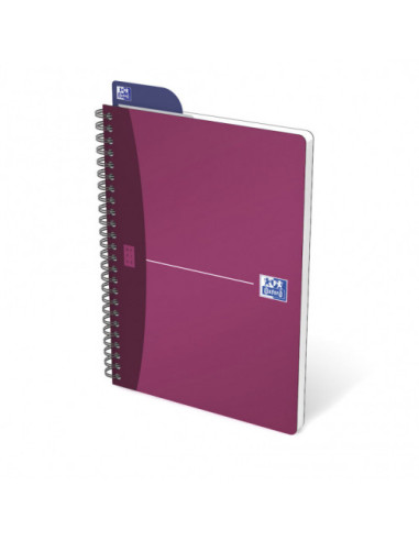 CUADERNO TAPA PLÁSTICO A5 90 HOJAS 5X5 COLORES SURTIDOS URBAN MIX OXFORD 100104341