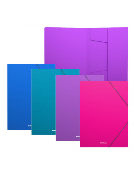 CARPETA CON GOMAS ELÁSTICAS DIAGONAL VIVID CARPETA CON GOMAS ELÁSTICAS DIAGONAL VIVID