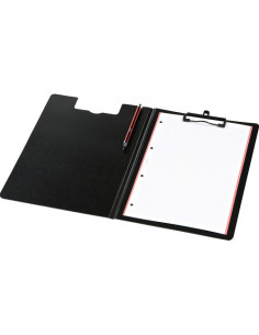 CARPETA C/PINZA A4 POLIPROPILENO RIGIDO FOAM STLYE NEGRO CARCHIVO 63040106 2