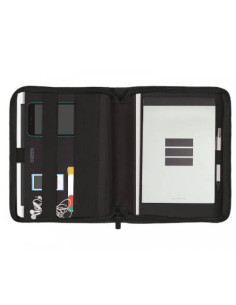 CARPETA CONGRESO PORTADOCUMENTOS CREMALLERA SERIE 00 A5 NEGRO J955 FINOCAM 5095260 2