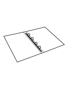 CARPETA ANILLAS REDONDAS CARTON GOFRADO FOLIO NATURAL 4-A-25 MM. Nº 12 CUERO REDONDA  MARIOLA 5184N