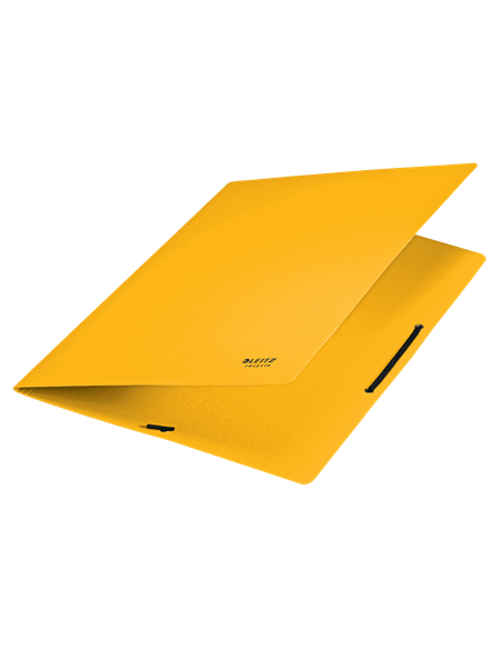 CARPETA DE CARTON CON GOMAS Y SIN SOLAPAS A4 RECYCLE 100% AMARILLO LEITZ 39080015
