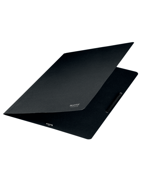 CARPETA DE CARTON CON GOMAS Y SIN SOLAPAS A4 RECYCLE 100% NEGRO LEITZ 39080095