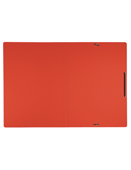 CARPETA DE CARTON CON GOMAS Y SIN SOLAPAS A4 RECYCLE 100% ROJO LEITZ 39080025