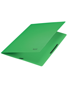 CARPETA DE CARTON CON GOMAS Y SIN SOLAPAS A4 RECYCLE 100% VERDE LEITZ 39080055 2