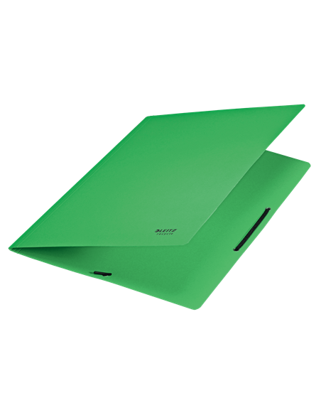 CARPETA DE CARTON CON GOMAS Y SIN SOLAPAS A4 RECYCLE 100% VERDE LEITZ 39080055