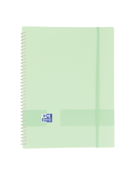 CARPETA DE FUNDAS ESPIRAL LIVE & GO TP A4 C/GOMA 40 FUNDAS - SURTIDO PASTEL OXFORD 400146224