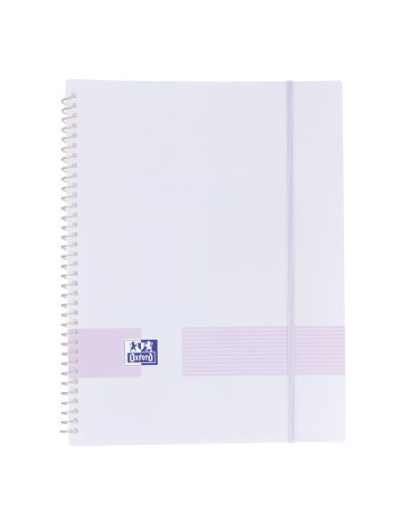 CARPETA DE FUNDAS ESPIRAL LIVE & GO TP A4 C/GOMA 40 FUNDAS - SURTIDO PASTEL OXFORD 400146224