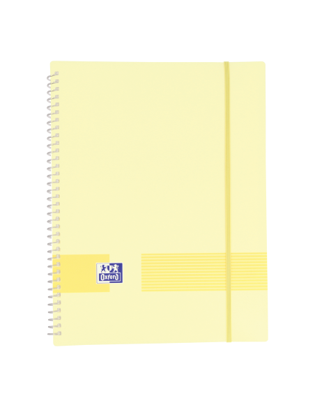 CARPETA DE FUNDAS ESPIRAL LIVE & GO TP A4 C/GOMA 40 FUNDAS - SURTIDO PASTEL OXFORD 400146224