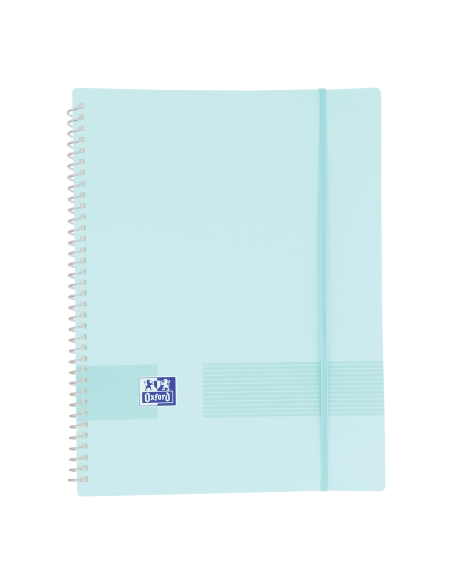 CARPETA DE FUNDAS ESPIRAL LIVE & GO TP A4 C/GOMA 40 FUNDAS - SURTIDO PASTEL OXFORD 400146224