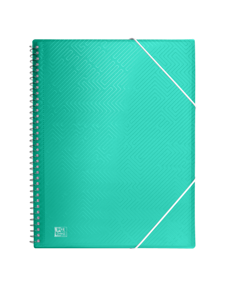 CARPETA DE FUNDAS ESPIRAL URBAN TP A4 40 FUNDAS - SURTIDO OXFORD 400147014