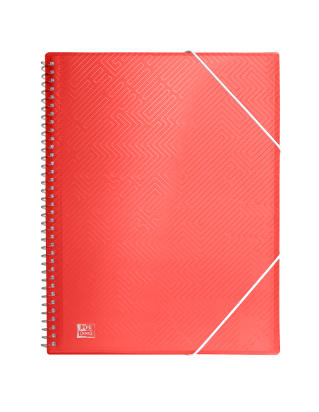CARPETA DE FUNDAS ESPIRAL URBAN TP A4 40 FUNDAS - SURTIDO OXFORD 400147014