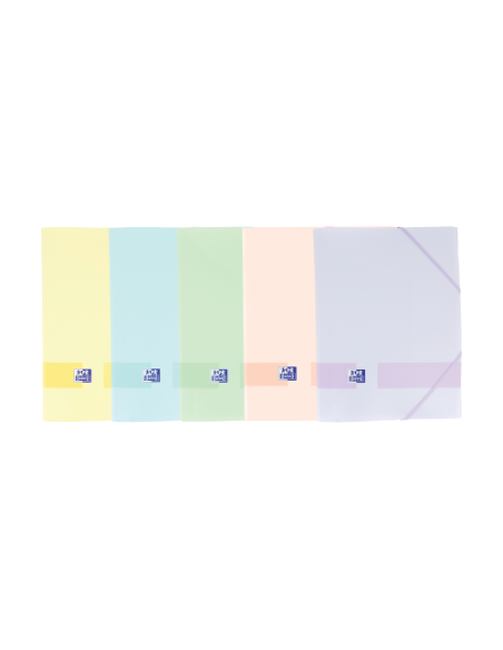 CARPETA DE GOMAS CON SOLAPAS LIVE & GO TP A4+ - SURTIDO PASTEL OXFORD 400146208 CARPETA DE GOMAS CON SOLAPAS LIVE & GO TP A4+ - SURTIDO PASTEL OXFORD 400146208