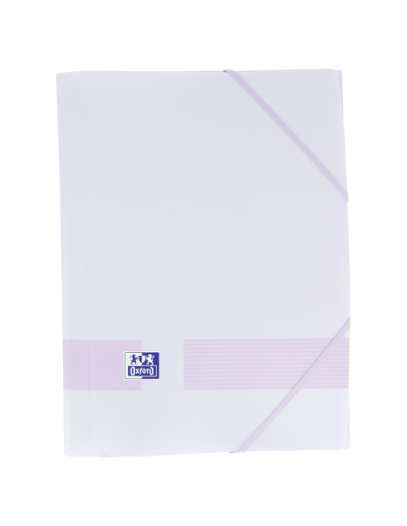 CARPETA DE GOMAS CON SOLAPAS LIVE & GO TP A4+ - SURTIDO PASTEL OXFORD 400146208