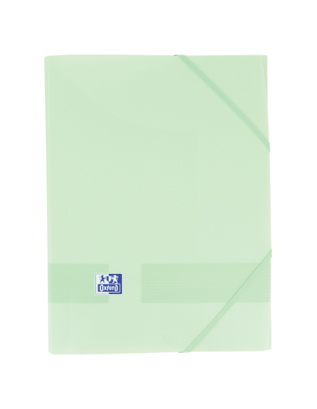 CARPETA DE GOMAS CON SOLAPAS LIVE & GO TP A4+ - SURTIDO PASTEL OXFORD 400146208