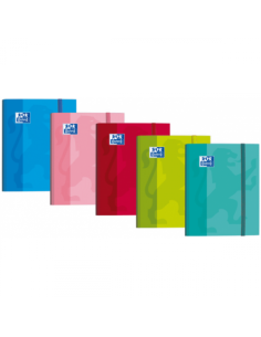 CARPETA DE GOMAS CON SOLAPAS TAPA EXTRADURA A4+ COLORES SURTIDOS SCHOOL OXFORD 400106673