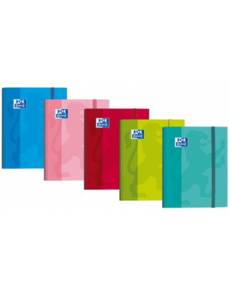 CARPETA DE GOMAS CON SOLAPAS TAPA EXTRADURA A4+ COLORES SURTIDOS SCHOOL OXFORD 400106673 CARPETA DE GOMAS CON SOLAPAS TAPA EXTRADURA A4+ COLORES SURTIDOS SCHOOL OXFORD 400106673